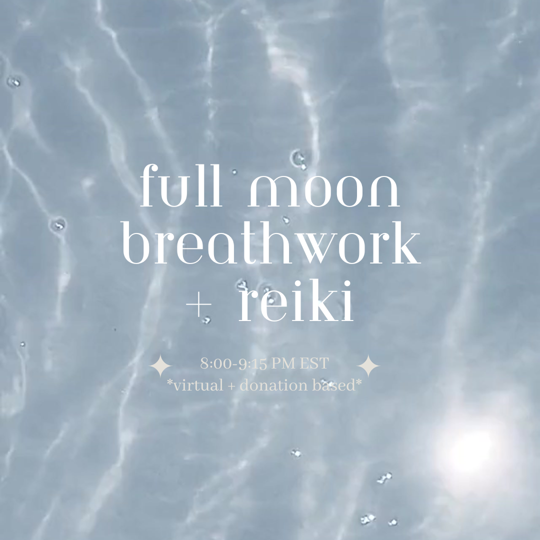 Aries Full Moon Breathwork + Reiki Circle