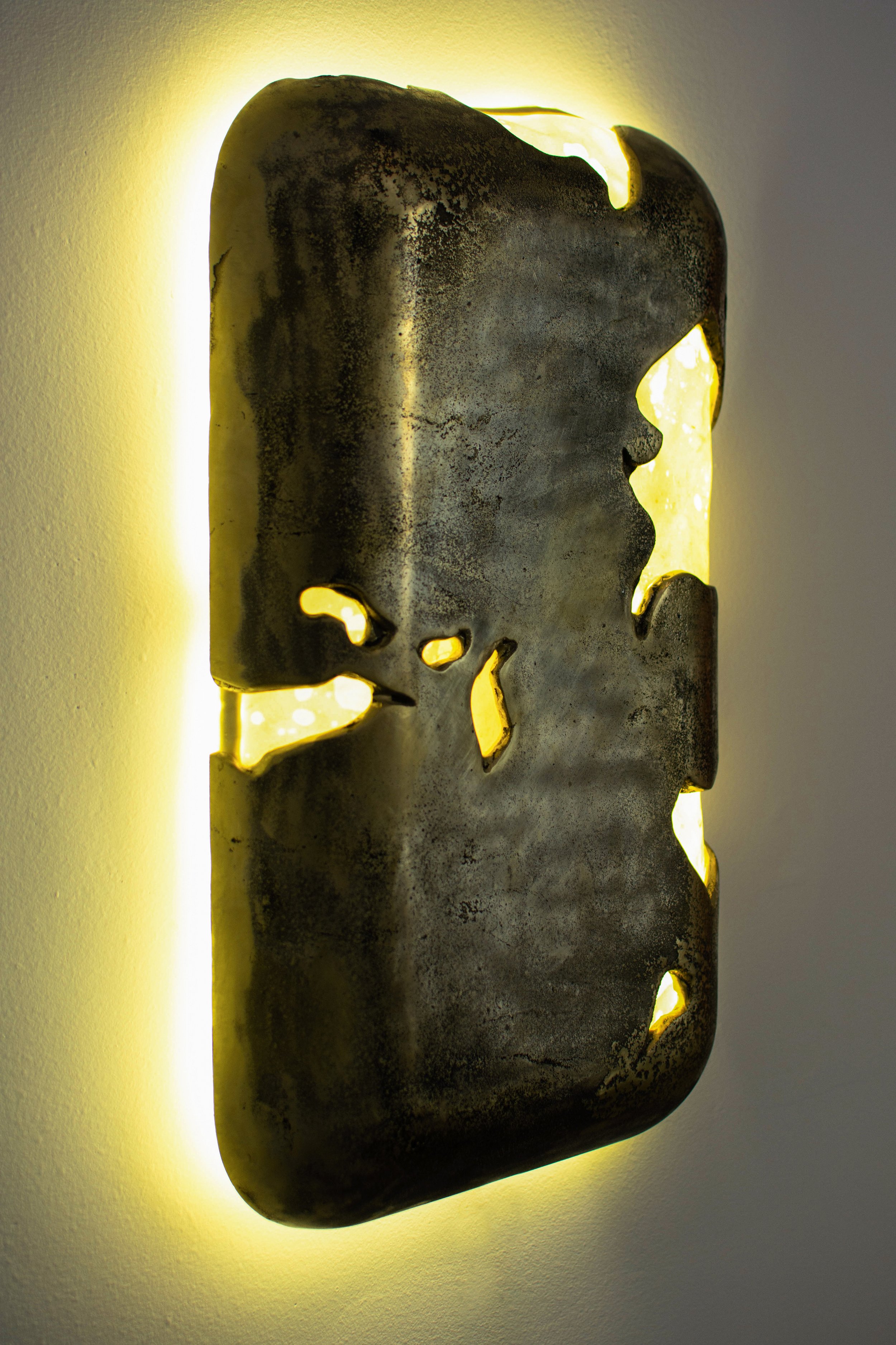 01_WCS 2106 Cast Bronze and Goatskin Light Object.jpg