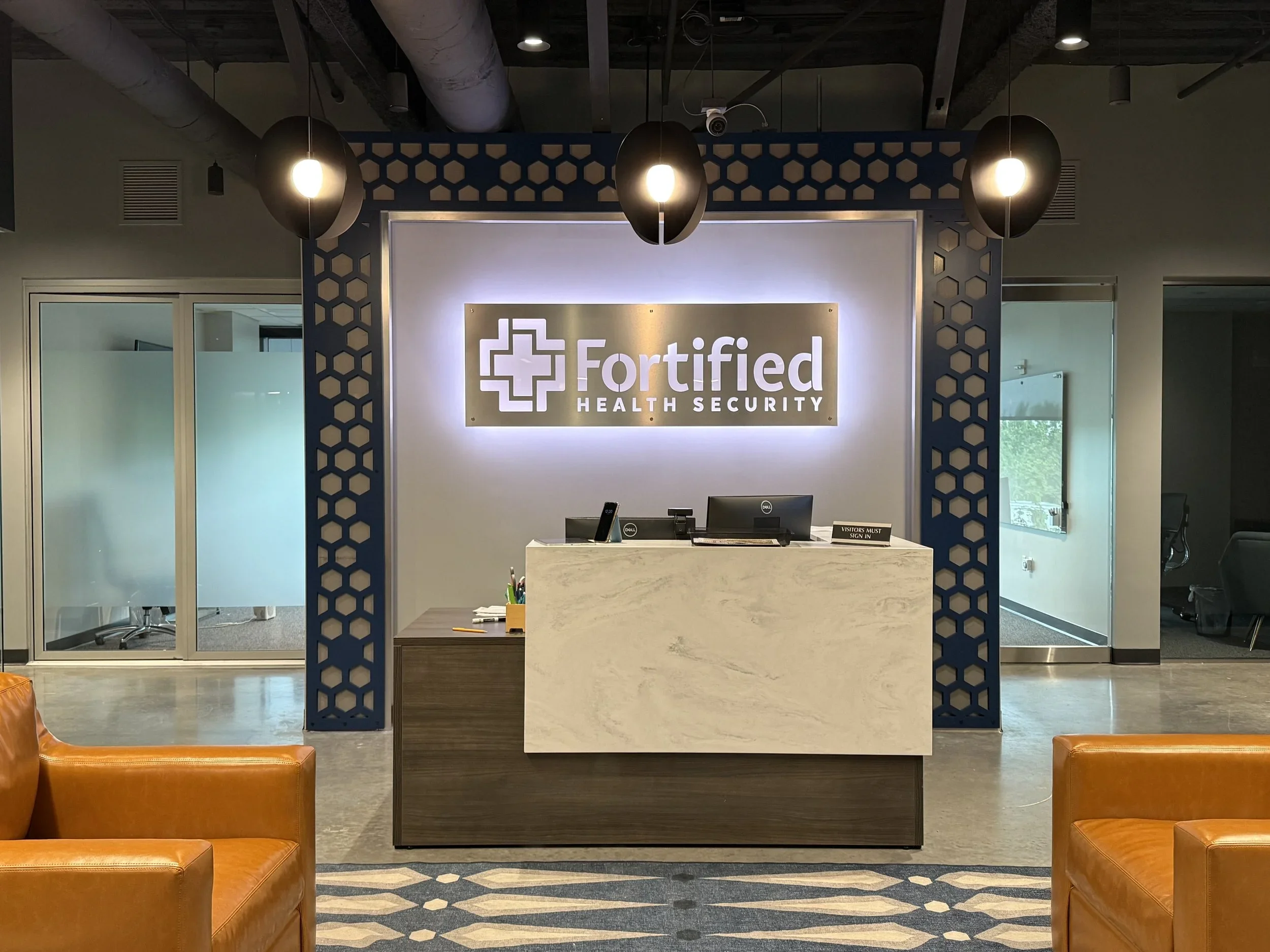 Fortified Heath Security - Feature Wall