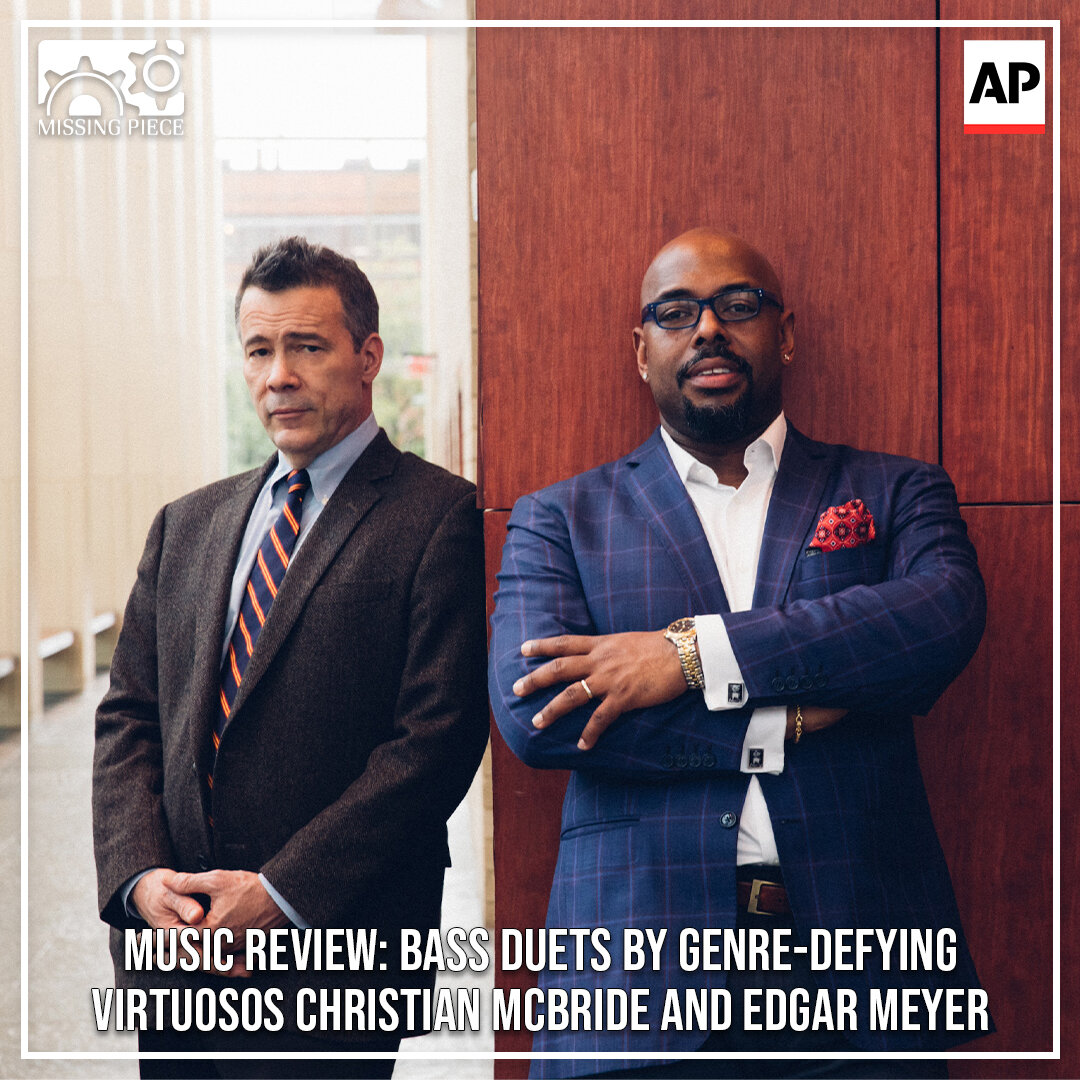 &ldquo;The duo has the bona fides to make lemonade out of lemons.&rdquo;

Check out @apnews&rsquo;s review of @chrmcbride and #EdgarMeyer&rsquo;s first joint album, 'But Who&rsquo;s Gonna Play the Melody?'

#christianmcbride #edgarmeyerjr #ap #missin