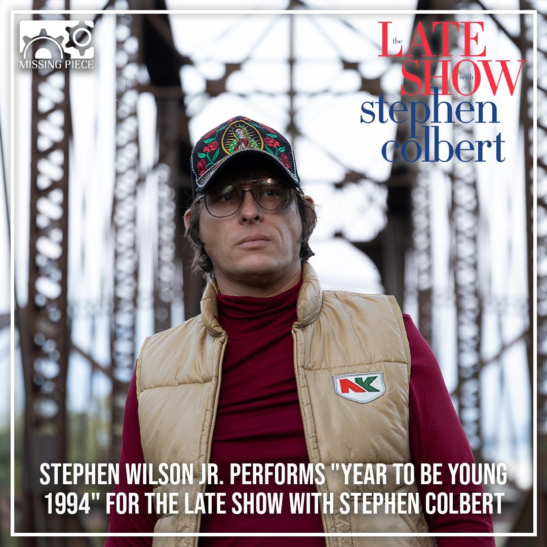 Watch @stephen.wilson.jr perform &quot;Year To Be Young 1994&quot; for @colbertlateshow&rsquo;s #LateShowMeMusic Series!

#Colbert @stephenathome #stephenwilsonjr #missingpiecegroup