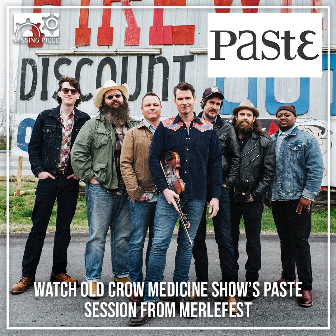 You can watch @crowmedicine's @pastemagazine session now!

#oldcrowmedicineshow #pastemagazine #missingpiecegroup