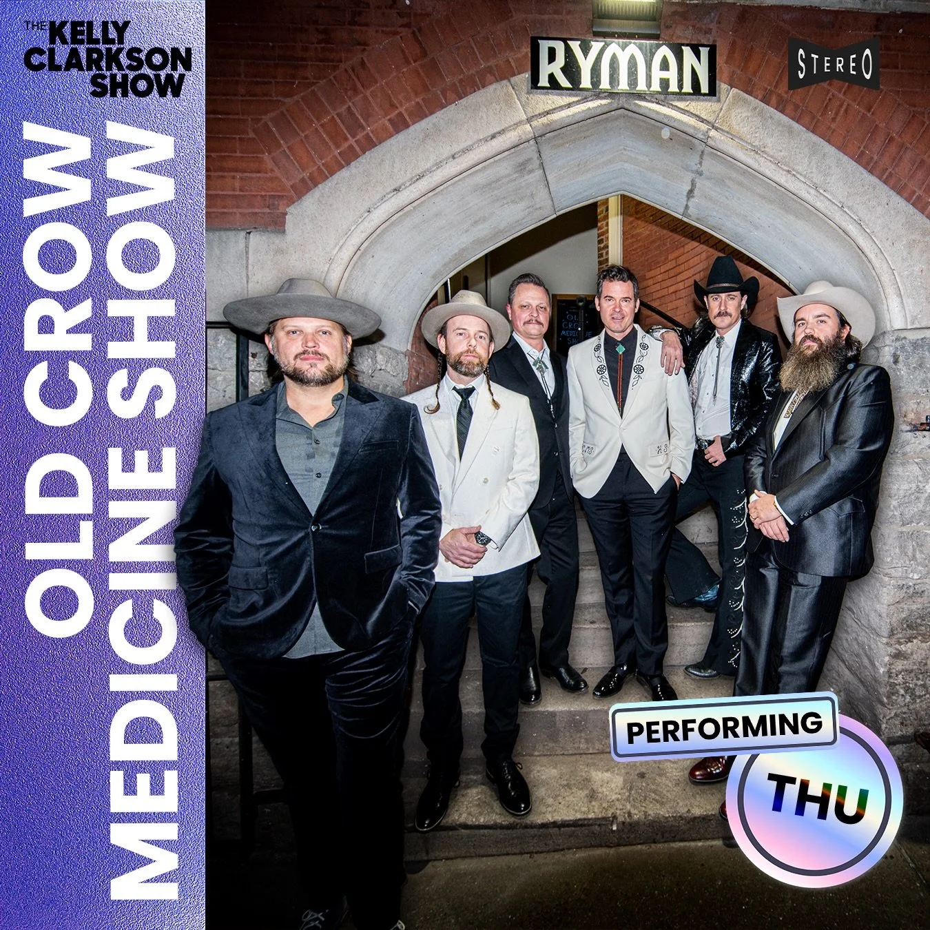 Catch @crowmedicine performing on @kellyclarksonshow tomorrow!