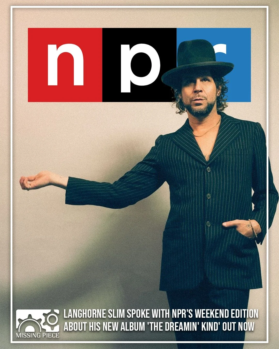 @langhorneslim spoke with @npr's Weekend Edition about his new album 'The Dreamin' Kind' out now via @dualtonerecords. Catch him on his album release tour that kicks off on February 5 in Atlanta, GA and will make stops in NYC, Chicago, Nashville and 