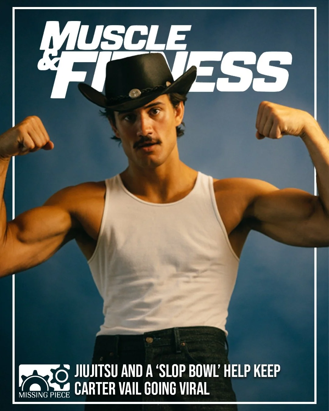 @cartervailmusic shares his workout routine with @muscleandfitness following the release of his new single "Ants In My Room," out now via rcarecords.