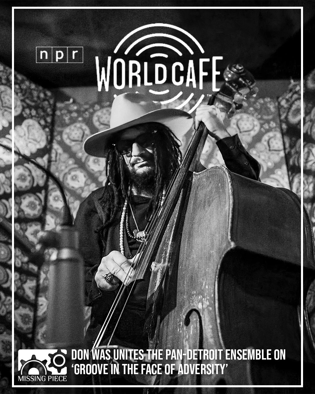 Don Was was interviewed by World Cafe about &lsquo;Groove in the Face of Adversity,&rsquo; his new album with The Pan-Detroit Ensemble, out now via Mack Avenue.

https://www.npr.org/2026/02/20/nx-s1-5720761/don-was-unites-the-pan-detroit-ensemble-on-