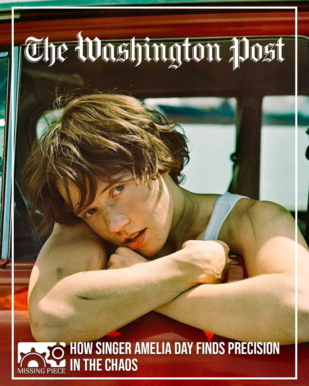 @ameliadaymusic talks with @washingtonpost before her sold-out show at Pie Shop on Saturday!