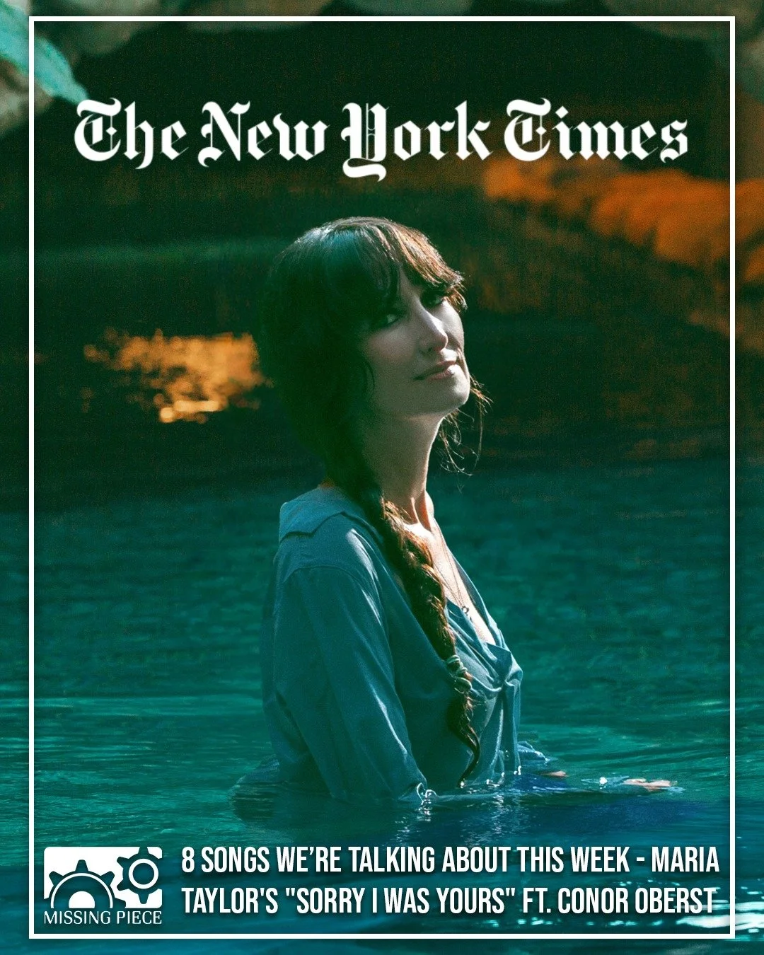 @nytimes included @mariataylor1111's new single "Sorry I Was Yours" feat. @conoroberst in their list of 8 Songs We're Talking About This Week. Taylor's first album in 7 years 'Story's End' will be released on April 3 via @millionstarsrecord