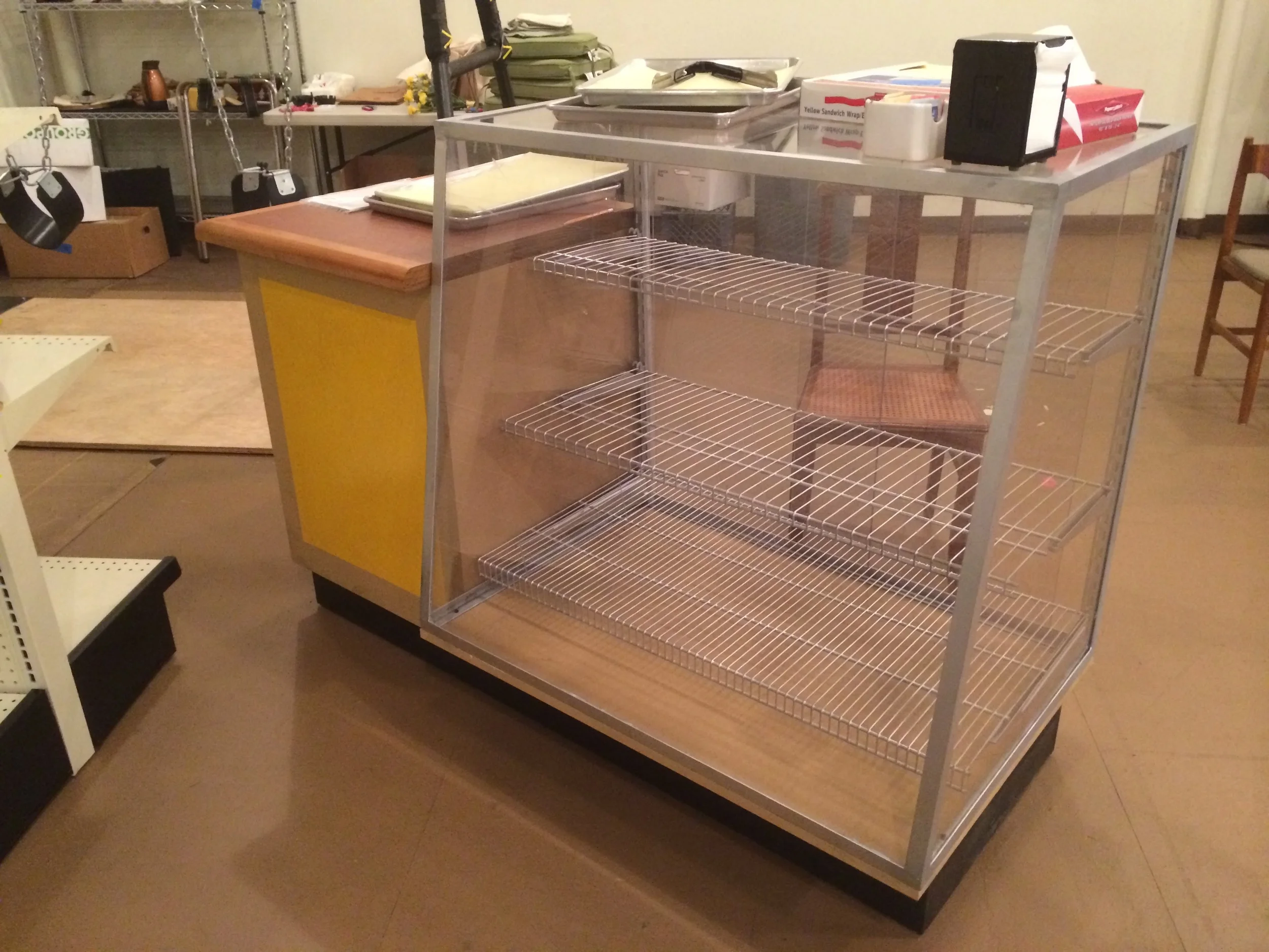 Display Case and Counter