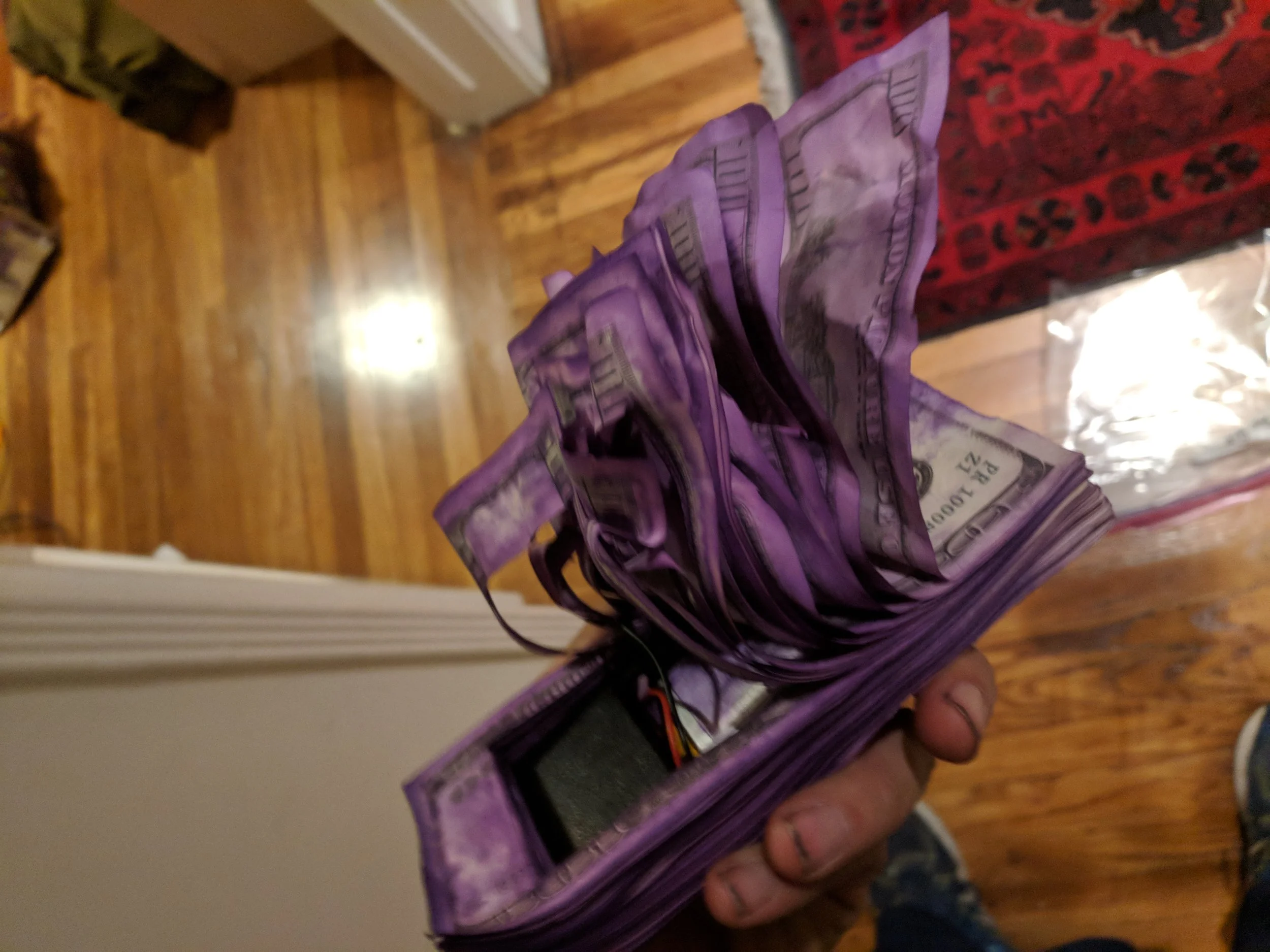 Dye Pack Prop