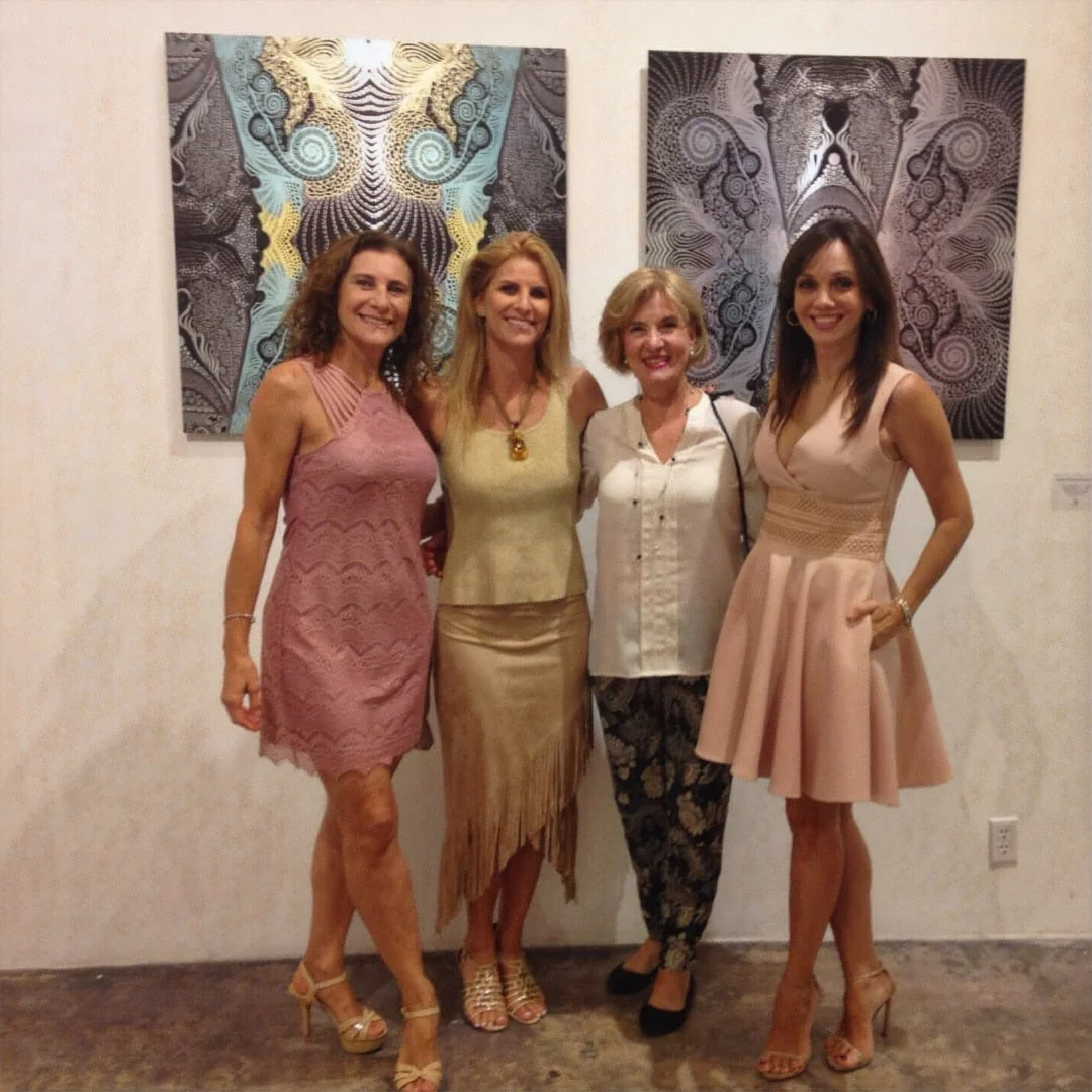 VIP Guests at DICTUM - Pre-Basel Show at Curator's Voice Art Projects 2016