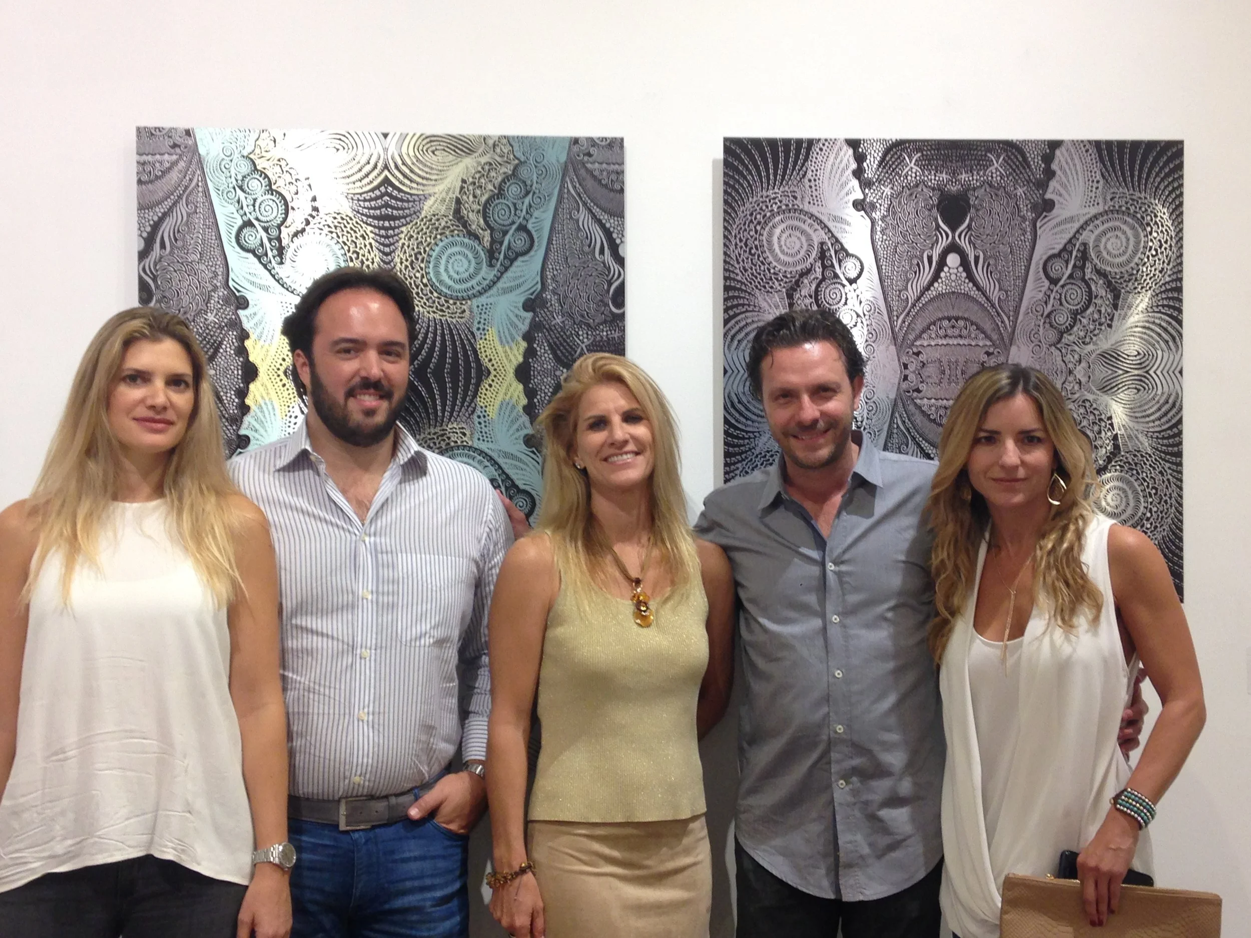 VIP Guests at DICTUM, Pre-Basel Show at Curator's Voice Art Projects 2016