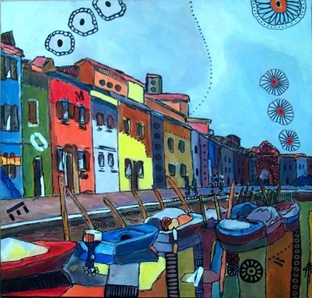 #00105 - "Venice Corner X"