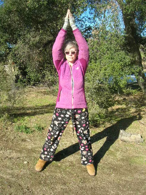 V Pose by Kathy Crabbe