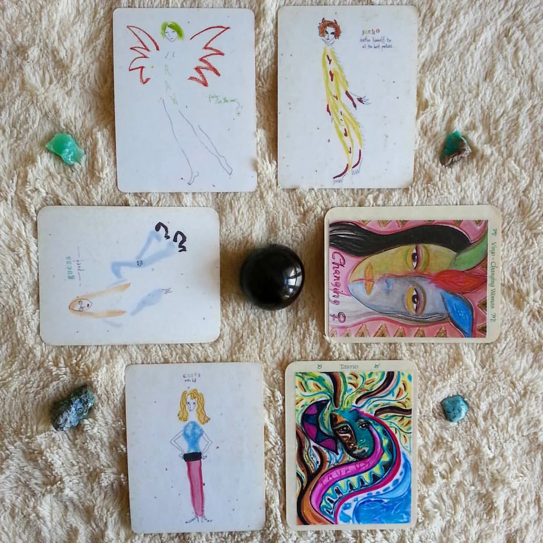 Past Life Reading Spread