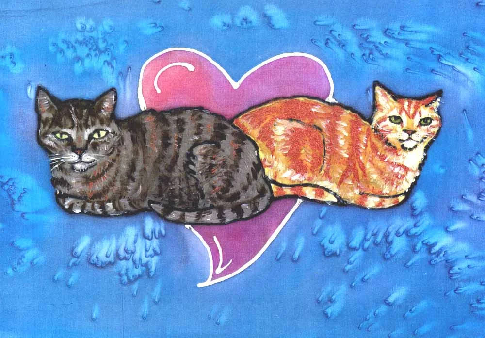 cat heart by Kathy Crabbe