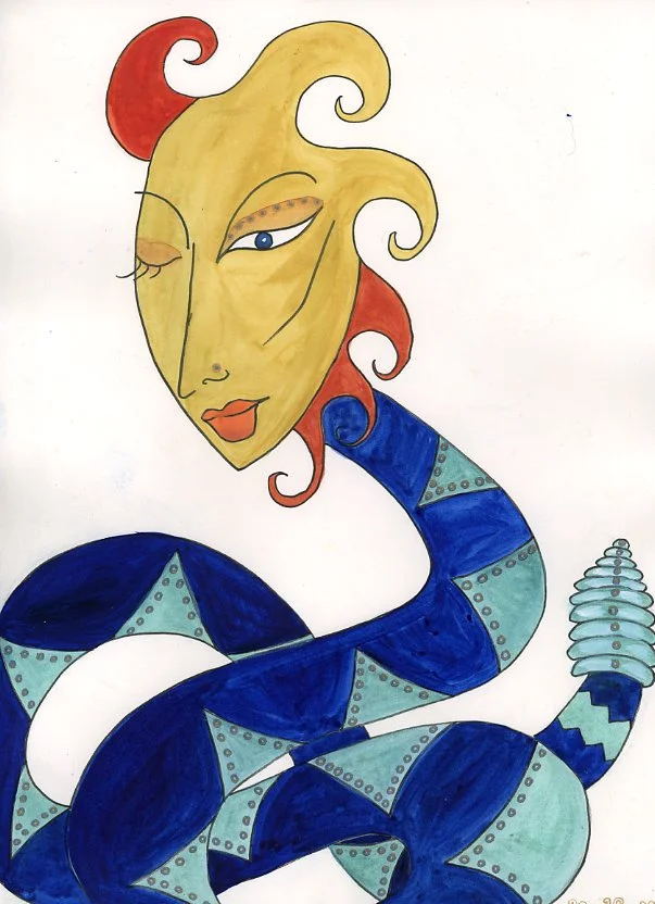 Goddess Mertseger by Kathy Crabbe