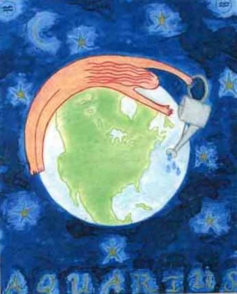 Aquarius Goddess by Kathy Crabbe