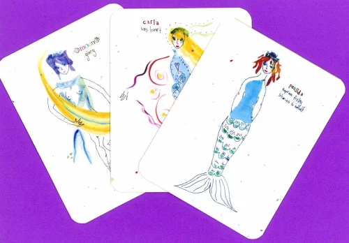 Lefty Oracle Cards by Kathy Crabbe