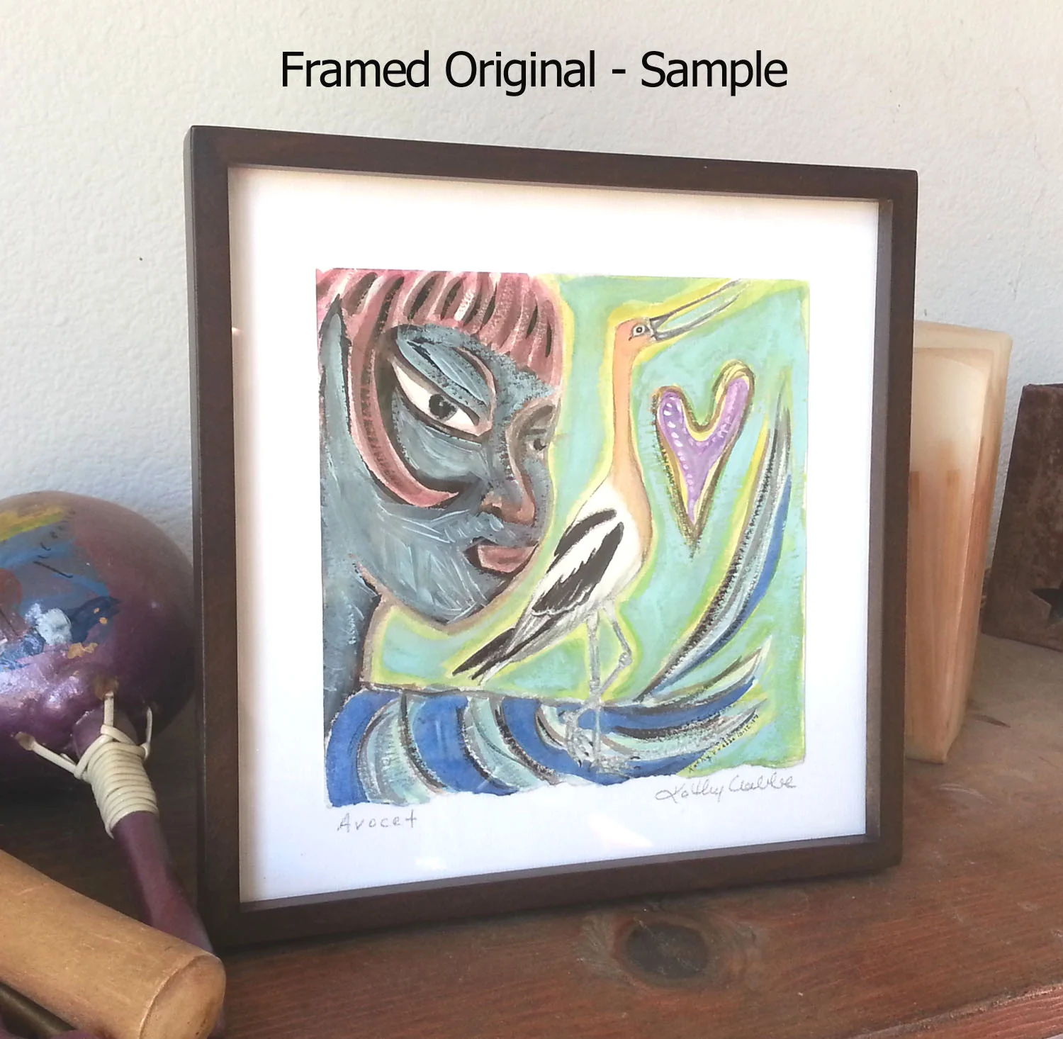 Avocet 2 Framed.jpg
