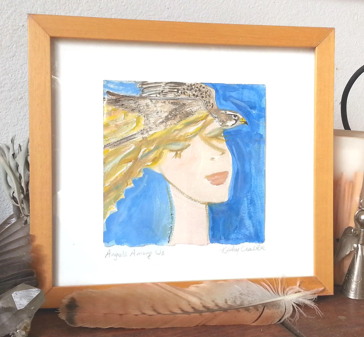 Falcon Framed Original.jpg