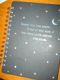  The Divine Ms. Ann Melanson aka ShootingStar created this Moon Journal cover for the Aquarius New Moon Class.  "Shoot for the moon, even if you miss it you will land among the stars."  ~ Les Brown   