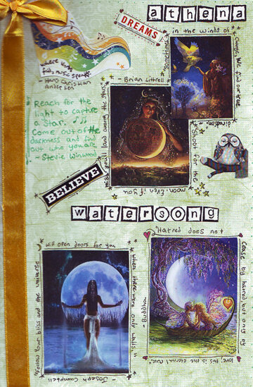  Capricorn New Moon Collage by Annalee Jackofsky for Jan 2011 Moon Class.  