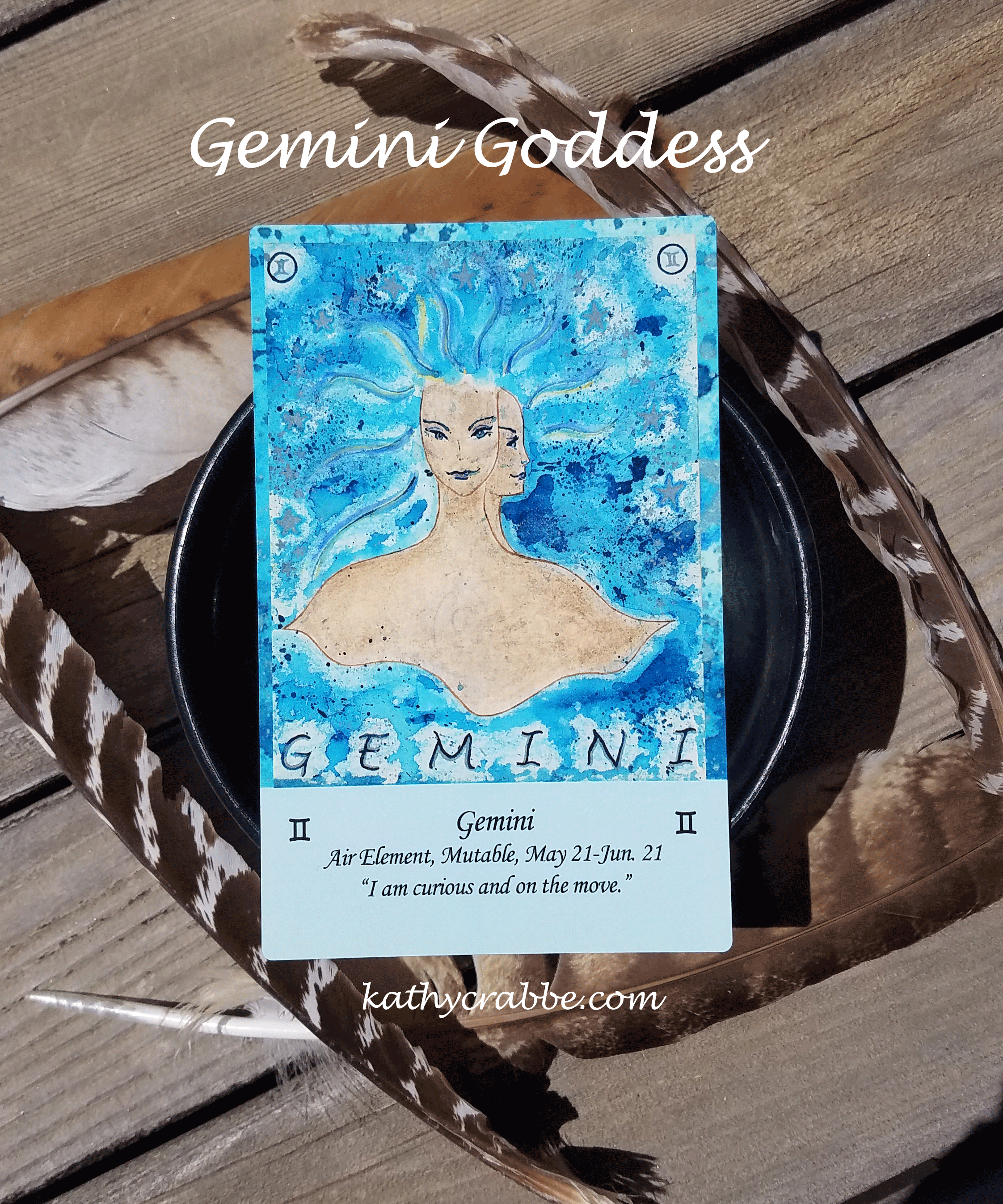 Gemini as a goddess