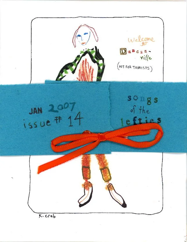 Songs of the Lefties #14 2007 (Postcard Zine)