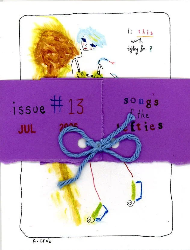 Songs of the Lefties #13 2006 (Postcard Zine)