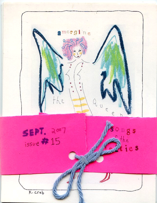 Songs of the Lefties #15 2007 (Postcard Zine)