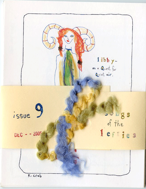 Songs of the Lefties #9 2005 (Postcard Zine)