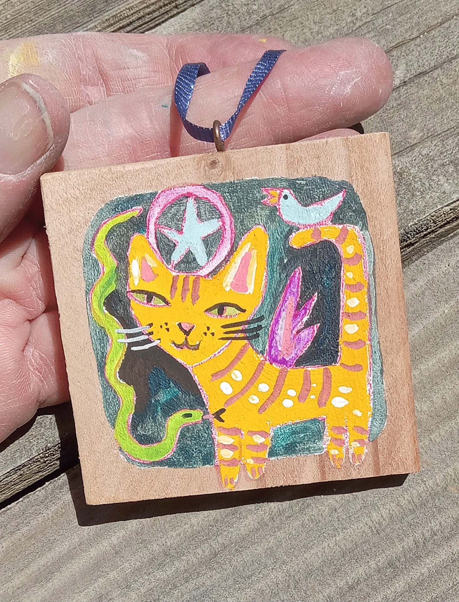 Magic Cat Ornament