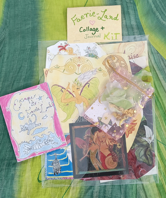 Faerie-Land Collage + Journal Kit