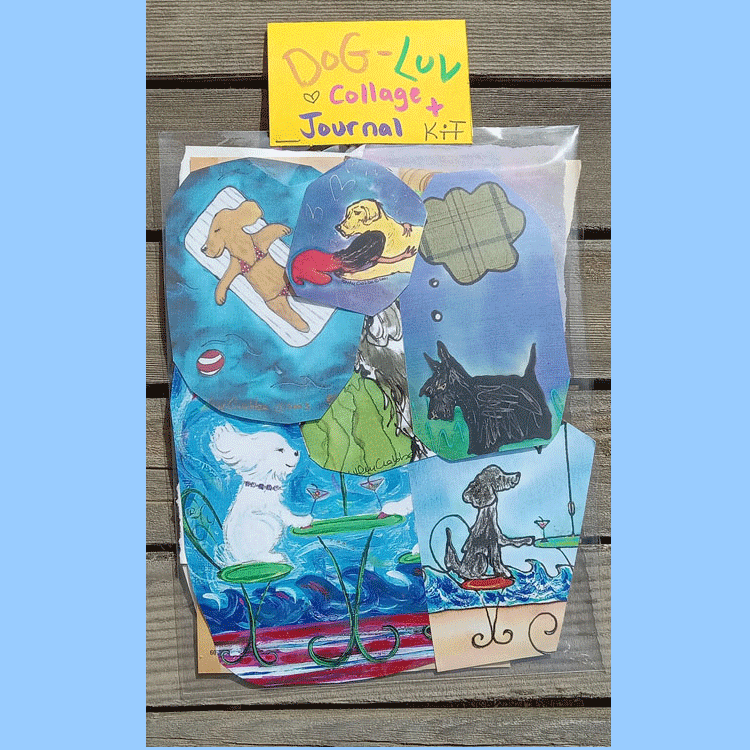 Dog Journal Collage Kit