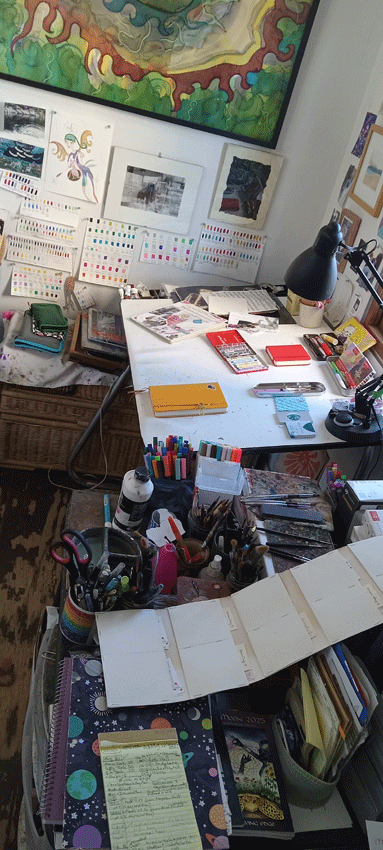 My art table