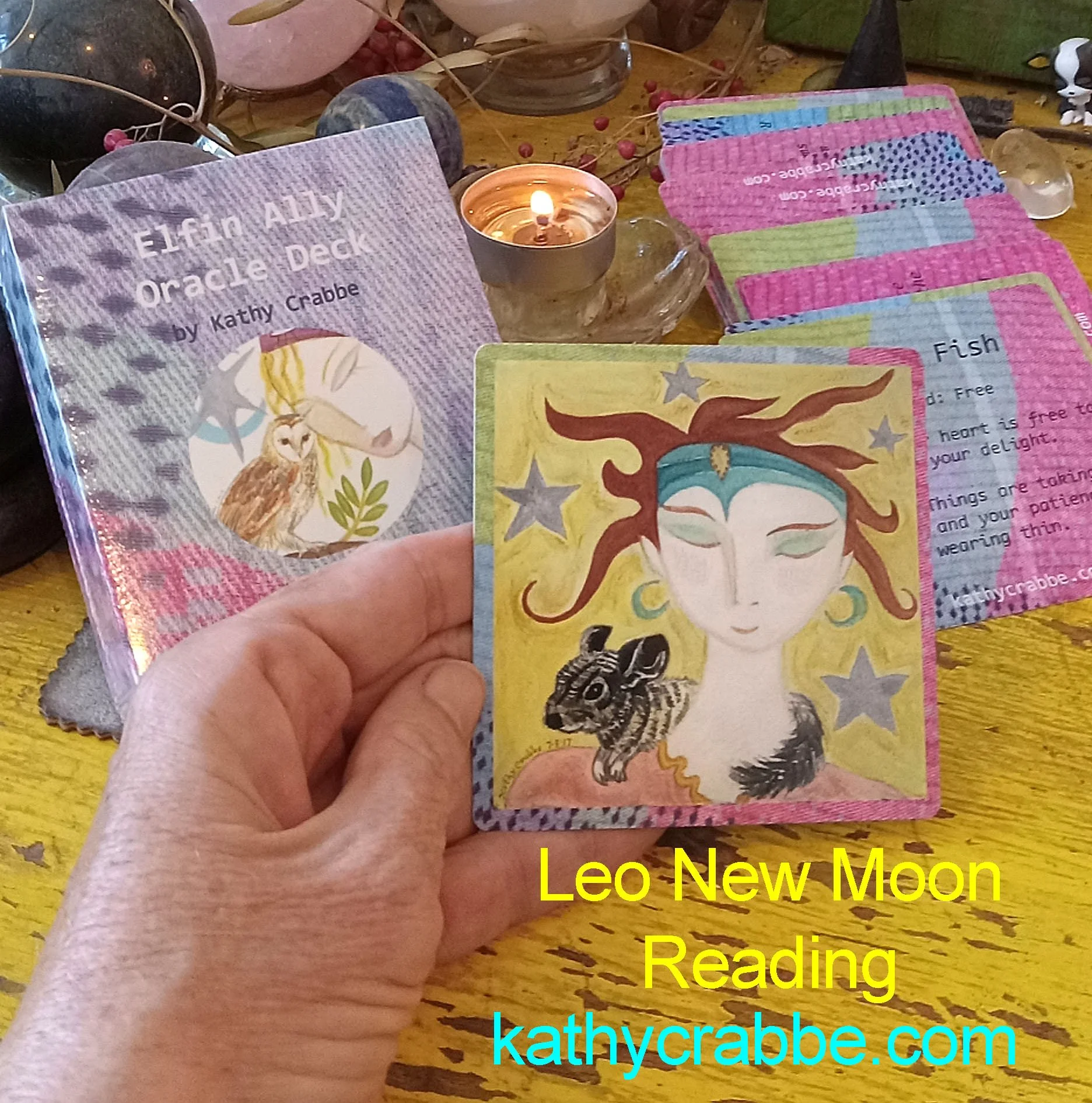 Leo New Moon Reading by Kathy Crabbe