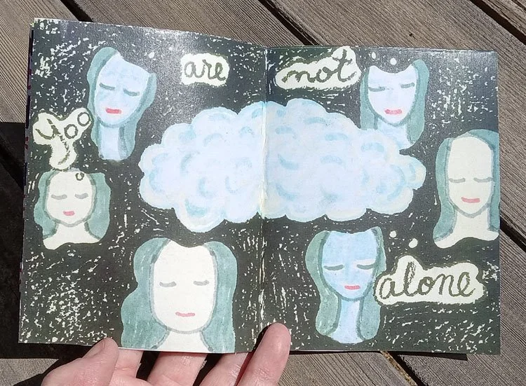 How to Call Upon the Dead zine by Kathy Crabbe