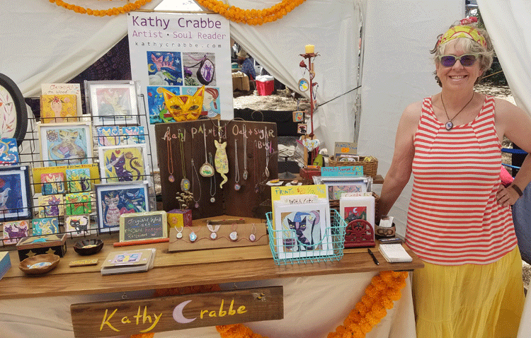 Idyllwild Art in the Pines, Kathy Crabbe Booth