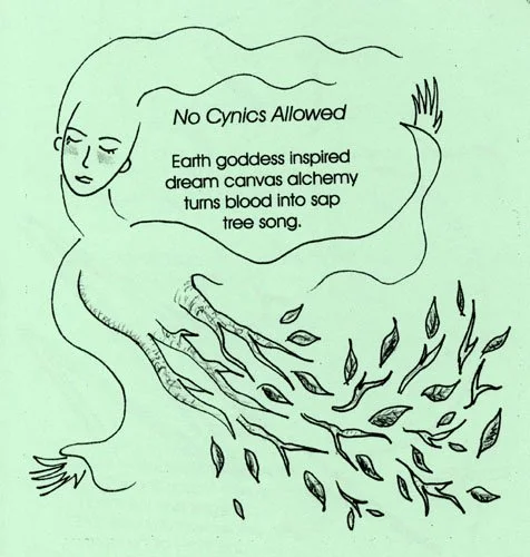 No Cynics Allowed - Mugwort Zine by Kathy Crabbe