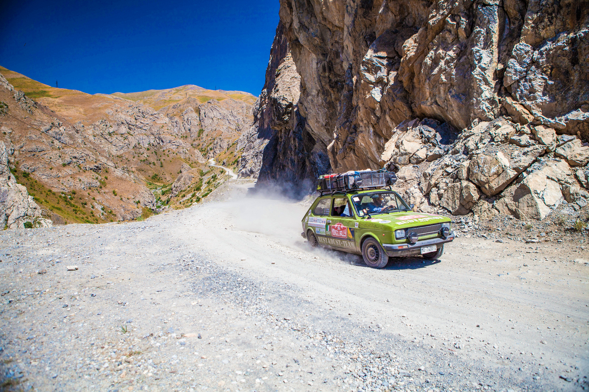   11,000 miles   18 countries | 8 time zones | 5 mountain ranges | 7 weeks from London to Mongolia in a ridiculously tiny car 