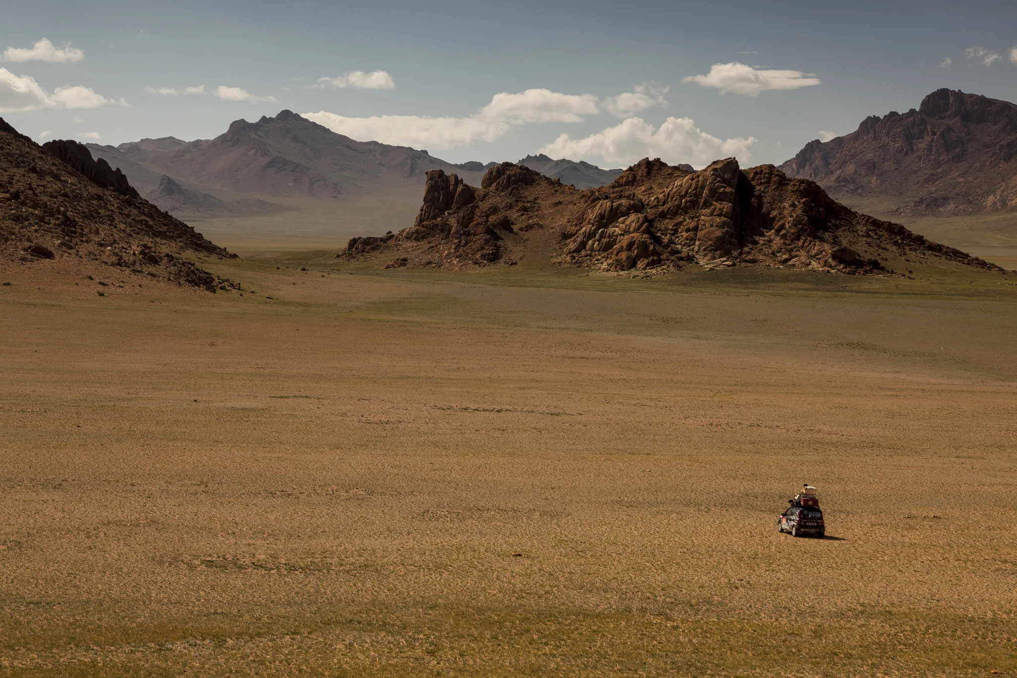   11,000 miles   18 countries | 8 time zones | 5 mountain ranges | 7 weeks from London to Mongolia in a ridiculously tiny car 