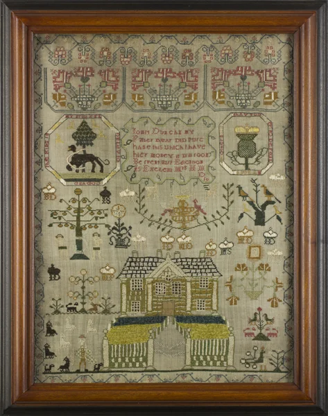M. Duncan, 1810, Linlithgow, West Lothian. http://www.antiquesamplers.org/items/show/791