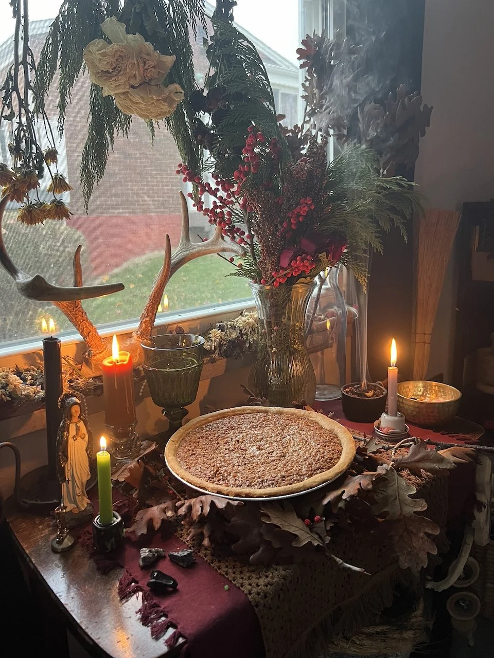 November reset and oatmeal pie