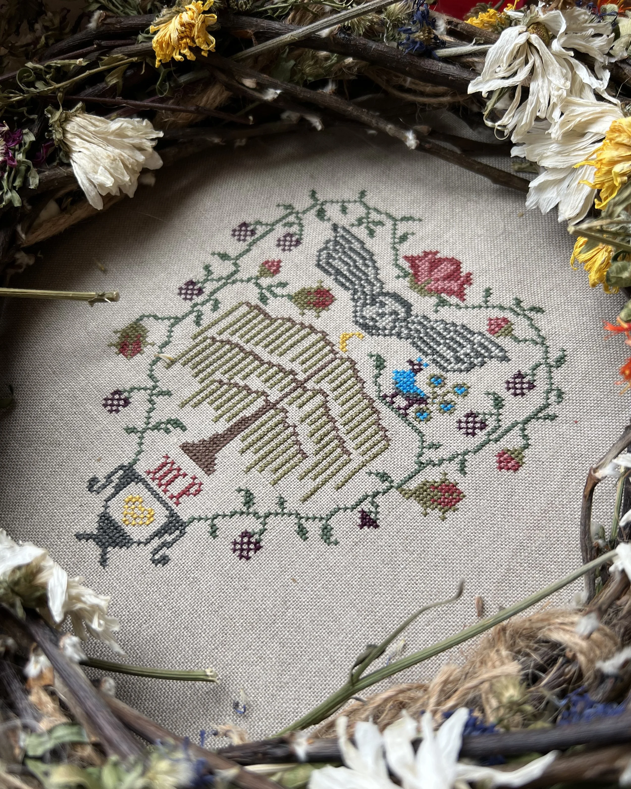 Mourning Sampler: Free cross stitch pattern