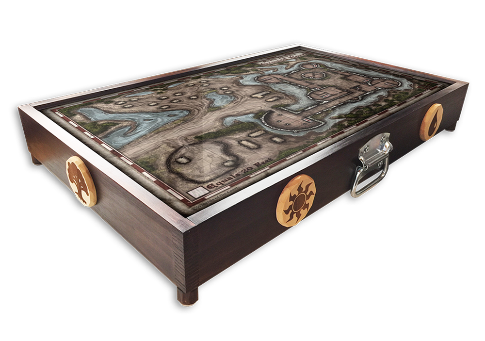 32" • OAK STAIN • MANA TOKENS