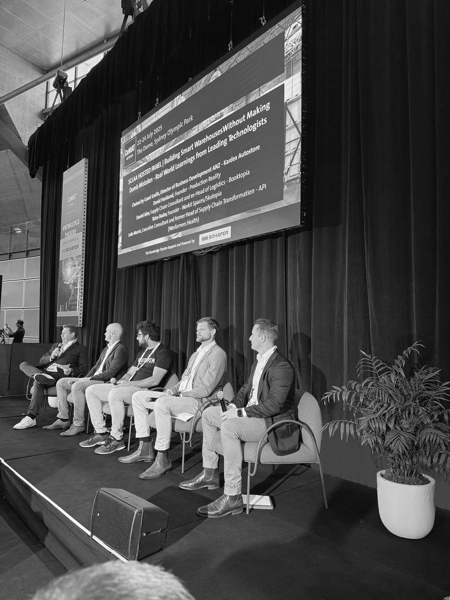 Some photos from the WTSD Team&rsquo;s time at @cemataus Trade Show the other day - checking out the latest in all things robotics, supply chain, and automation!

#watchthisspacedesign #WTSD #teamWTSD #teamculture #studiolife #surryhills #sydney #aus