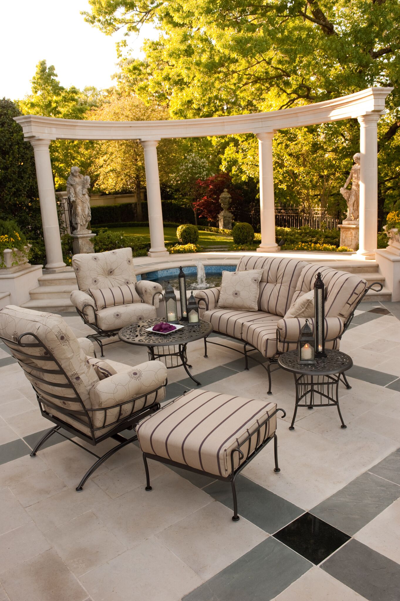 cortland collection patio furniture on Woodard Outdoor Furniture Fleet Plummer