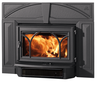 HERITAGE Featuring optional top or rear flue exits, greater heat output with a larger fire box, beautiful detailing, and soapstone facing on the side loading door, the Heritage wood stove is just what you need. When fully loaded, the new Heritage will burn for up to 8 hours, providing up to 12 hours of sustained heat. The side door makes it even simpler to load this efficient stove. The updated look of this whole house heater includes taller legs and an ember protection only hearth requirement.