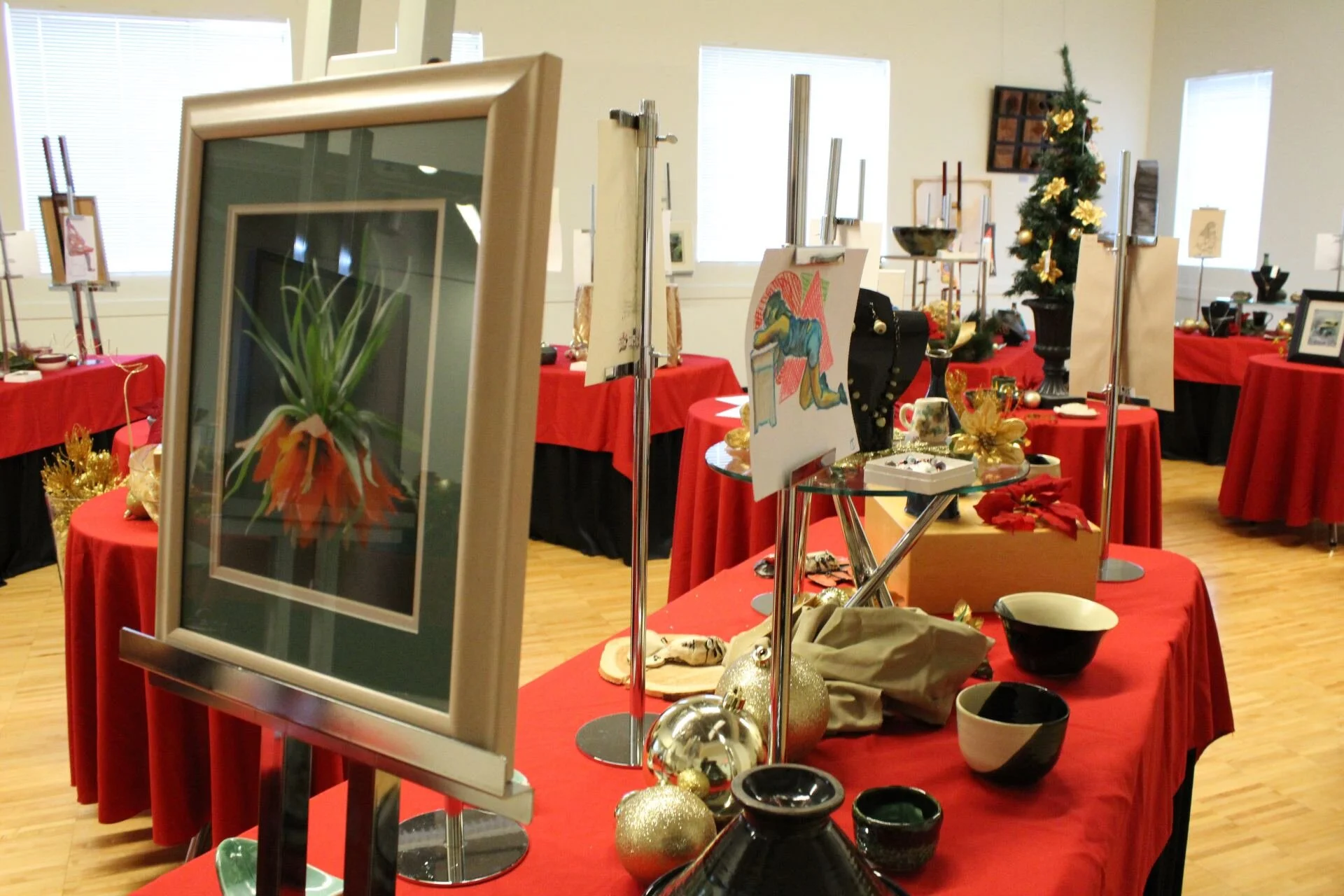 Selection of art created by students of The Centre
